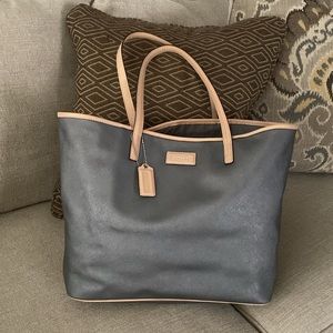 Coach Metro Tote in Saffiano Leather